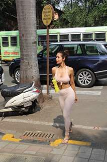 Malaika Arora spotted visiting her gym