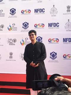 Prasoon Joshi snapped during the inauguration of IFFI Goa 2019