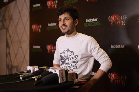 Amol Parashar at the red carpet screening event of Hotstar specials Out of Love 