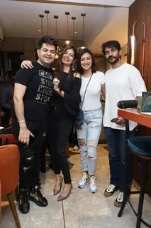 Celebrities snapped at Lean Kitchen by Maya