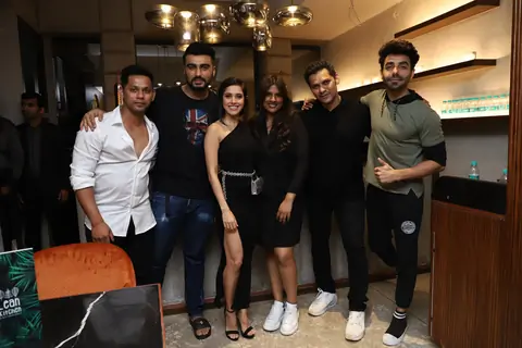Celebrities snapped at Lean Kitchen by Maya