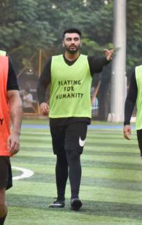 Arjun Kapoor spotted playing football