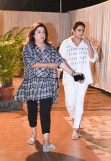 Bollywood celebrities attend the prayer meet of Shaukat Azmi