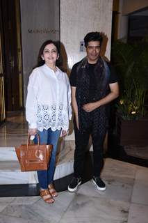 Nita Ambani papped visiting Manish Malhotra