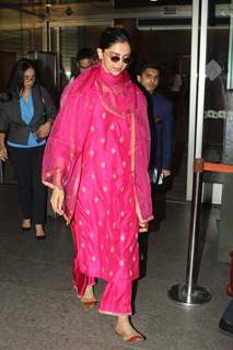 Deepika Padukone papped at the airport