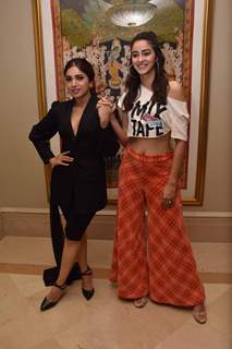 Bhumi Pednekar and Ananya Panday papped during the promotions of Pati Patni Aur Woh