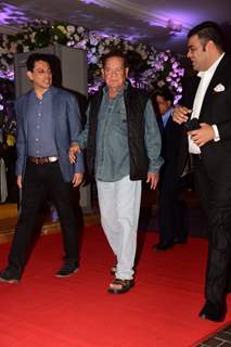 Celebs attend Sooraj Barjatya's son Devansh Barjatya's wedding reception