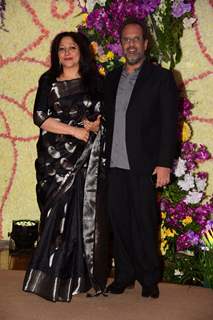 Celebs attend Sooraj Barjatya's son Devansh Barjatya's wedding reception