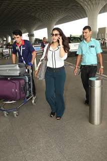 Kajol papped at the airport