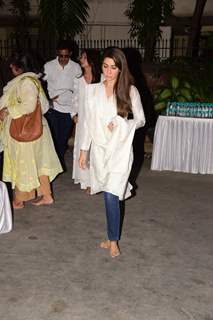 Celebs at the prayer meet of Dabboo Ratnani's deceased mother!