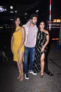 Ananya Panday, Kartik Aaryan and Bhumi Pednekar promote Pati Patni Aur Woh