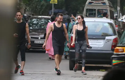 Isabelle Kaif papped around the town
