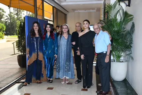 The Bhatt's at Shaheen's Book Launch