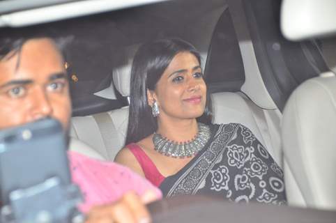 Bollywood stars attend the special screening of Panipat