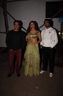 Salman Khan, Saiee Manjrekar and Sudeep promote Dabangg 3 on The Kapil Sharma Show
