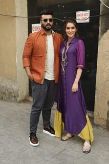 Arjun Kapoor and Kriti Sanon promote Panipat