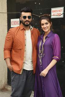 Arjun Kapoor and Kriti Sanon promote Panipat