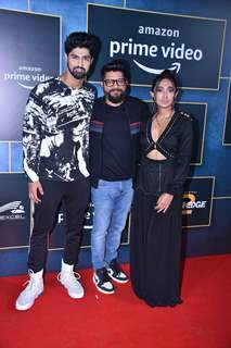 Tanuj Virwani and Sayani Gupta attend the special screening of Inside Edge 2