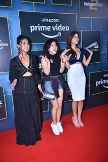 Sapna Pabbi, Sayani Gupta and Shweta Tripathi attend the special screening of Inside Edge 2