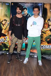 Vidyut Jammwal and Gulshan Devaiah snapped during the promotions of Commando 3