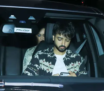 Priyaank Sharma at Pati Patni Aur Woh screening