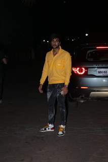 Meezaan Jaffrey at Pati Patni Aur Woh screening