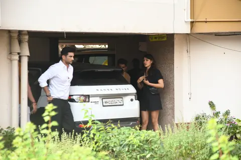 Sushant Singh Rajput and Rhea Chakraborty snapped around the town