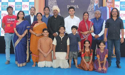 Team of &TV's Ek Mahanayak - Dr. B.R. Ambedkar at the press conference