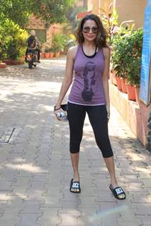 Amrita Arora spotted at Diva Yoga