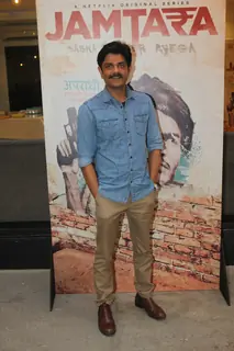 Amit Sial present at the screening of Jamtara Sabka Number Ayega
