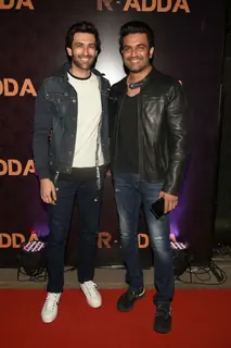 Nandish Sandhu with Sharad Kelkar