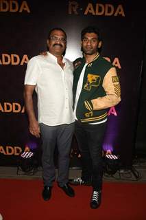 Varadaraj M Shetty with Rajit Shetty