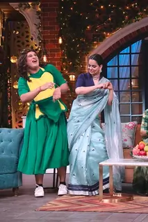 Kangana Ranaut and Krushna Abhishek
