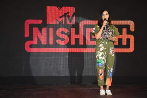 Neeti Mohan at the launch of MTV Nishedh