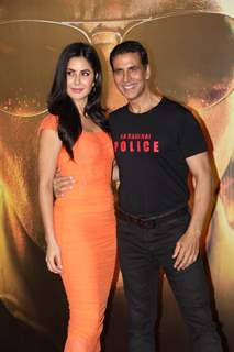 Katrina Kaif and Akshay Kumar at the trailer launch of Sooryavanshi!