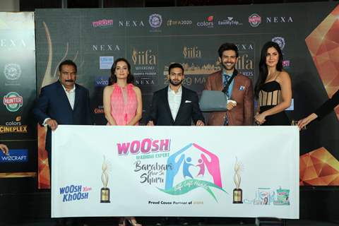 Kartik, Katrina and Dia IIFA Press conference! 