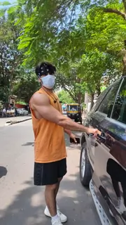 Karan Tacker snapped in Andheri