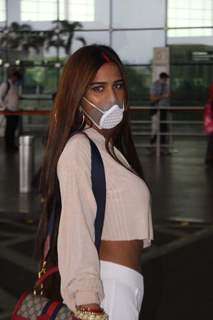 Poonam Pandey snapped at airport