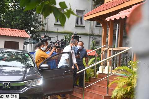 Madhu Mantena and Dhruv Chitgopekar arrive for NCB questioning!