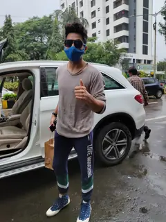 Aparshakti Khurana snapped around the town!