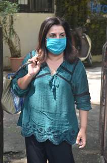 Farah Khan snapped at Juhu, Andheri