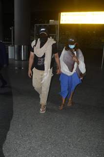 Richa Chadha and Ali Fazal spotted at Airport