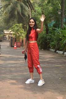 Manushi Chhillar spotted in Bandra