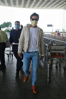 Randeep Hooda snapped at Airport