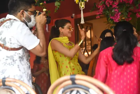 Kajal Agarwal's Pre-Wedding Party