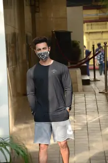 Aayush Sharma snapped around the town!