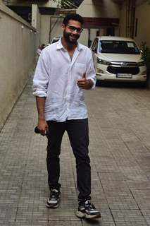 Siddhant Chaturvedi snapped at Old Dharma Office in Bandra