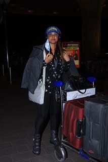 Neetu Chandra snapped at airport