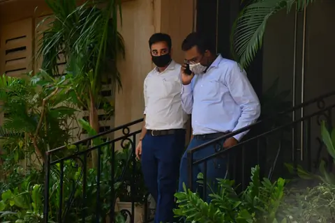 Narcotics Control Bureau (NCB) officers snapped outsider Arjun Rampal's residence!