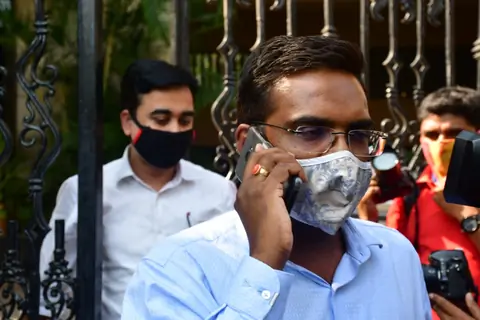 Narcotics Control Bureau (NCB) officers snapped outsider Arjun Rampal's residence!